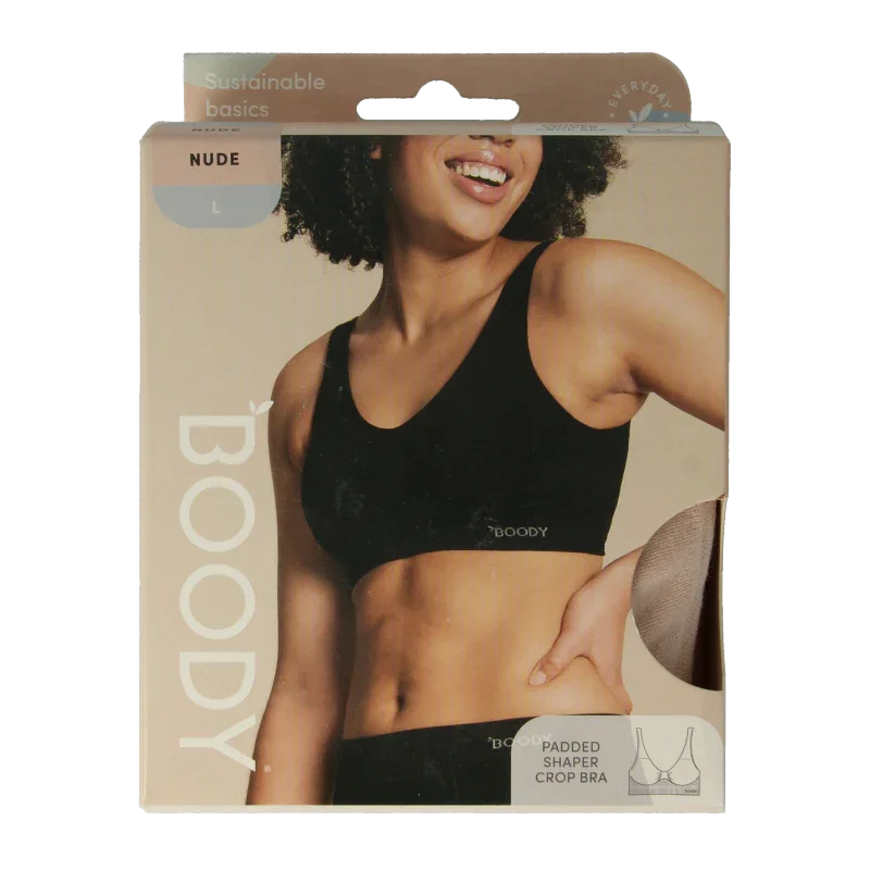 Boody  Padded shaper crop bh blush L 1 Stuks