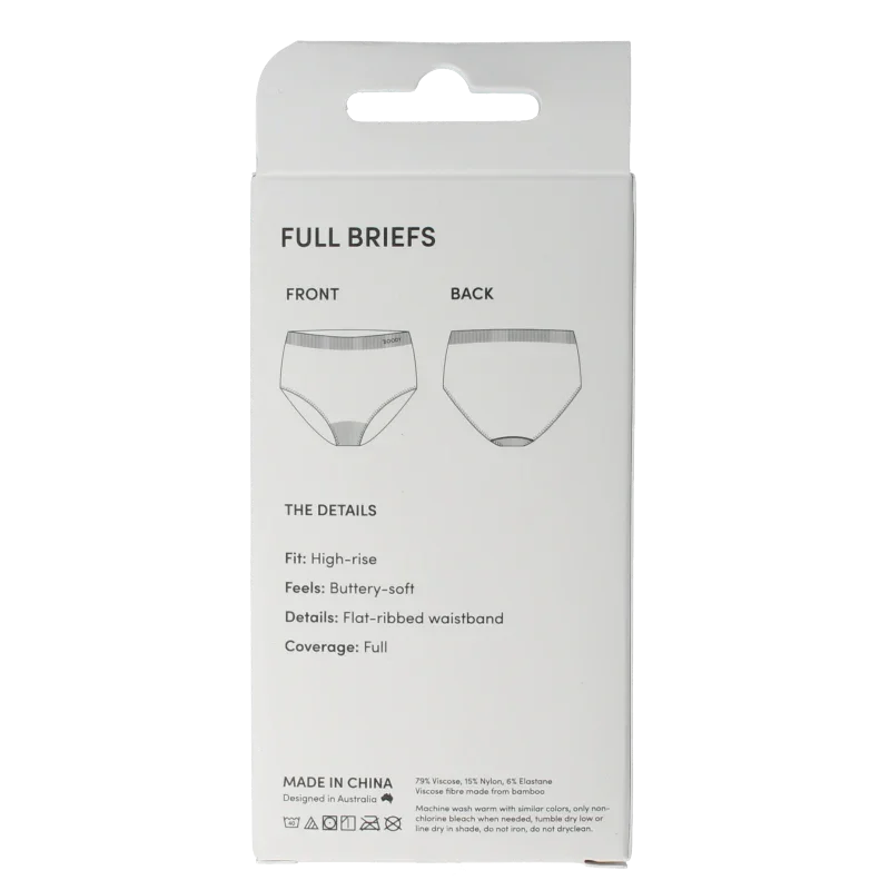 Boody  Full brief tailleslip zwart L 1 Stuks