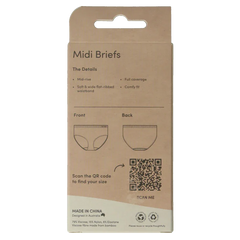 Boody  Midi heupslip zwart M 1 Stuks