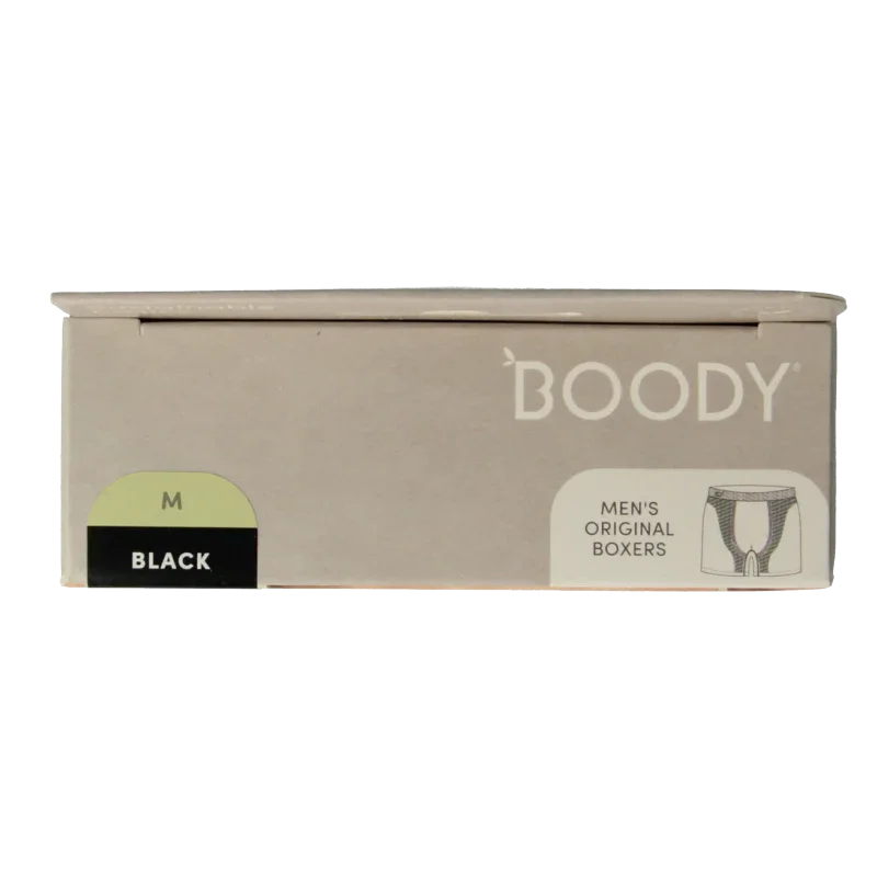 Boody  Herenboxer zwart M 1 Stuks