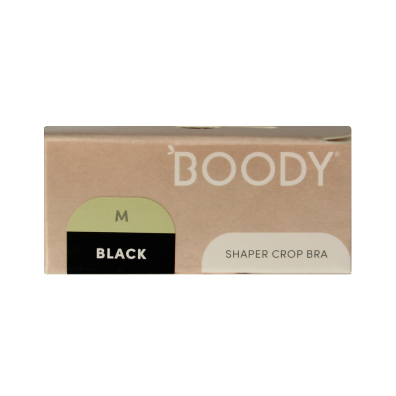 Boody  Shaper crop bh zwart M 1 Stuks