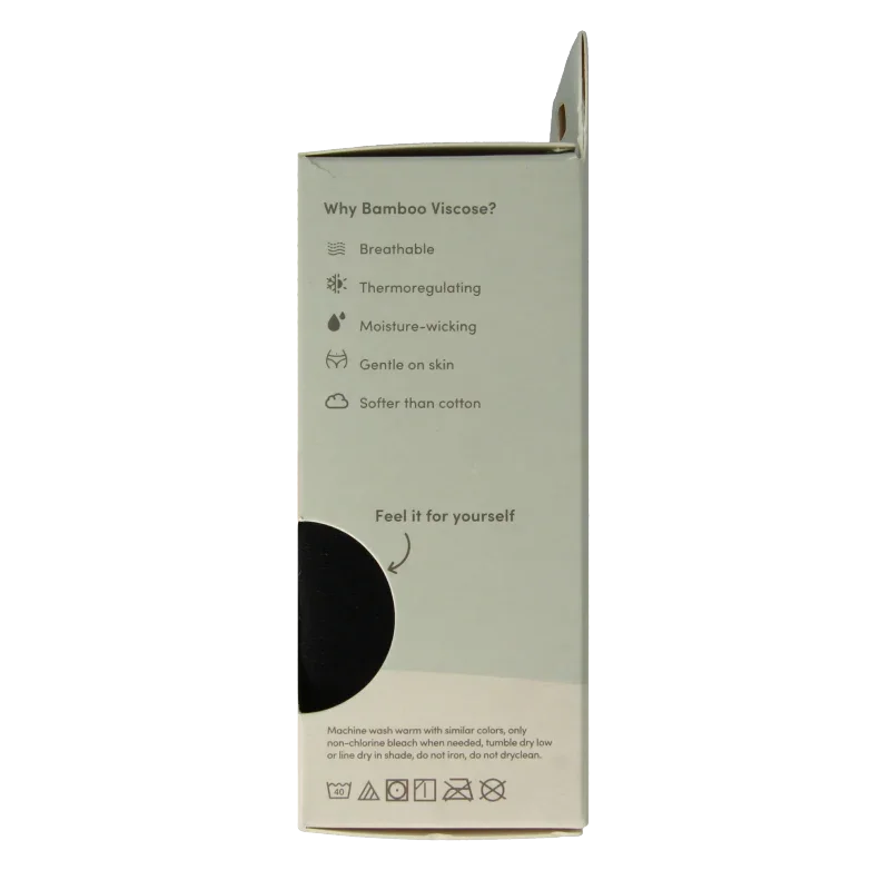 Boody  Tank top zwart M 1 Stuks