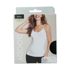 Boody  Cami top  zwart M 1 Stuks