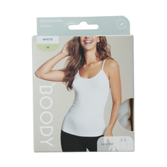Boody  Cami top wit M 1 Stuks