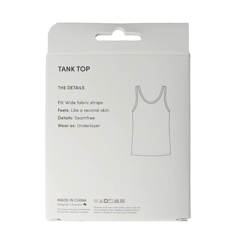 Boody  Tank top wit M 1 Stuks