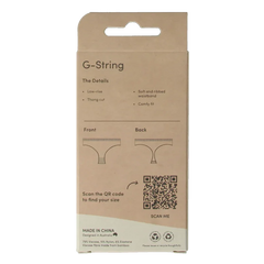 Boody  G-string zwart M 1 Stuks