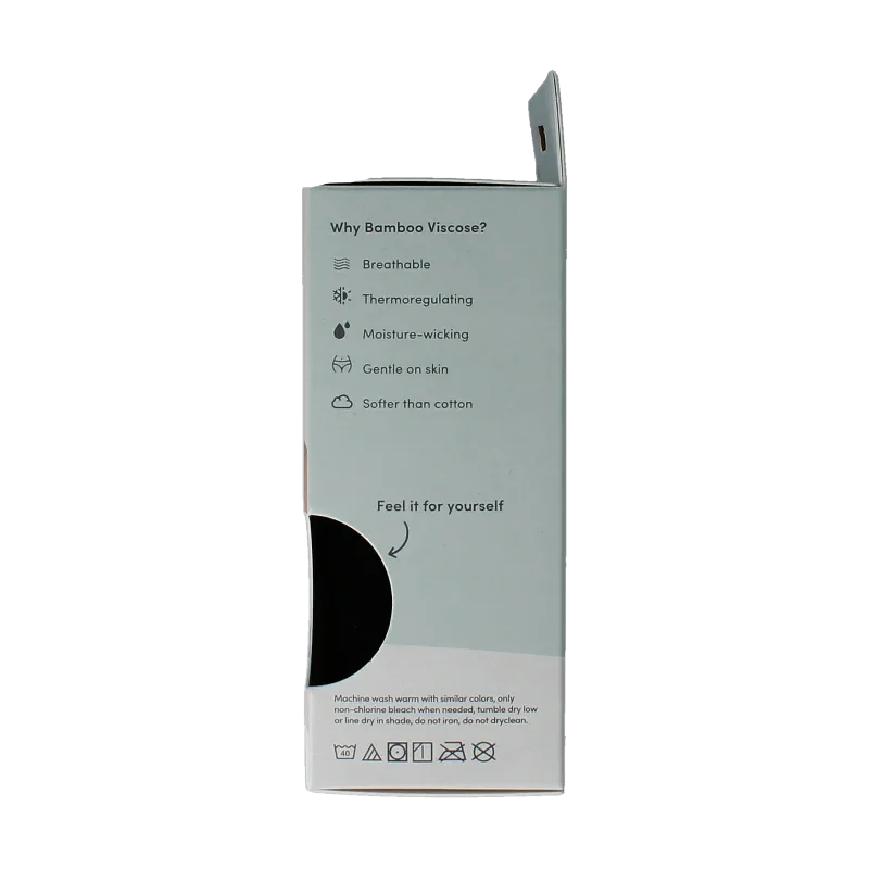 Boody  Tank top zwart S 1 Stuks