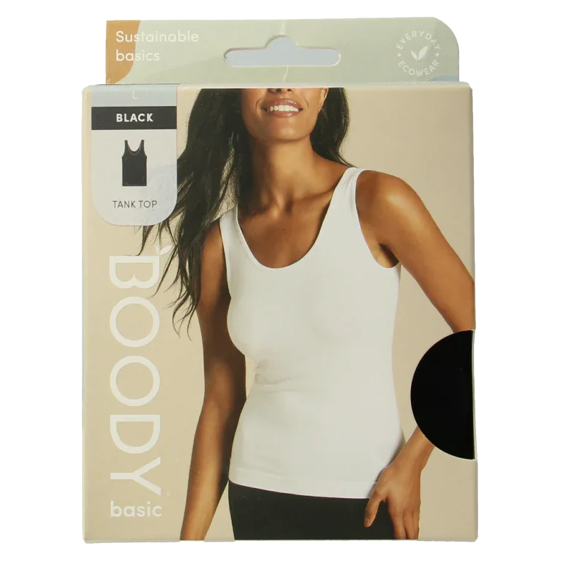 Boody  Tank top zwart L 1 Stuks