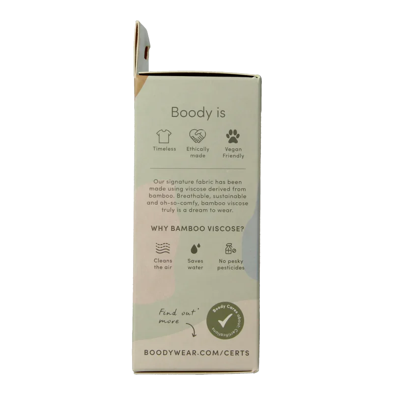 Boody  Tank top zwart L 1 Stuks