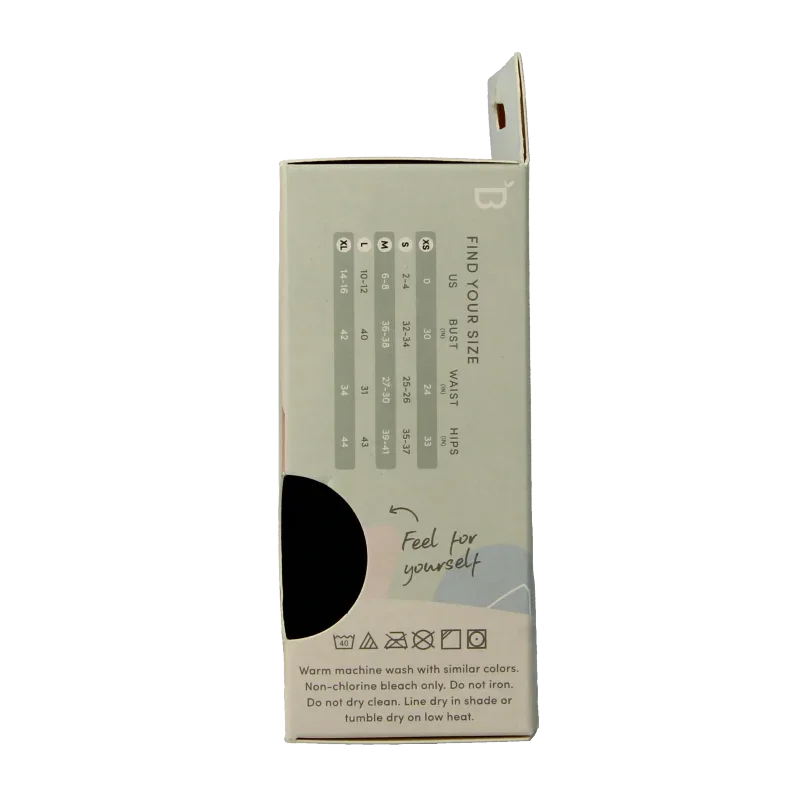 Boody  Tank top zwart L 1 Stuks