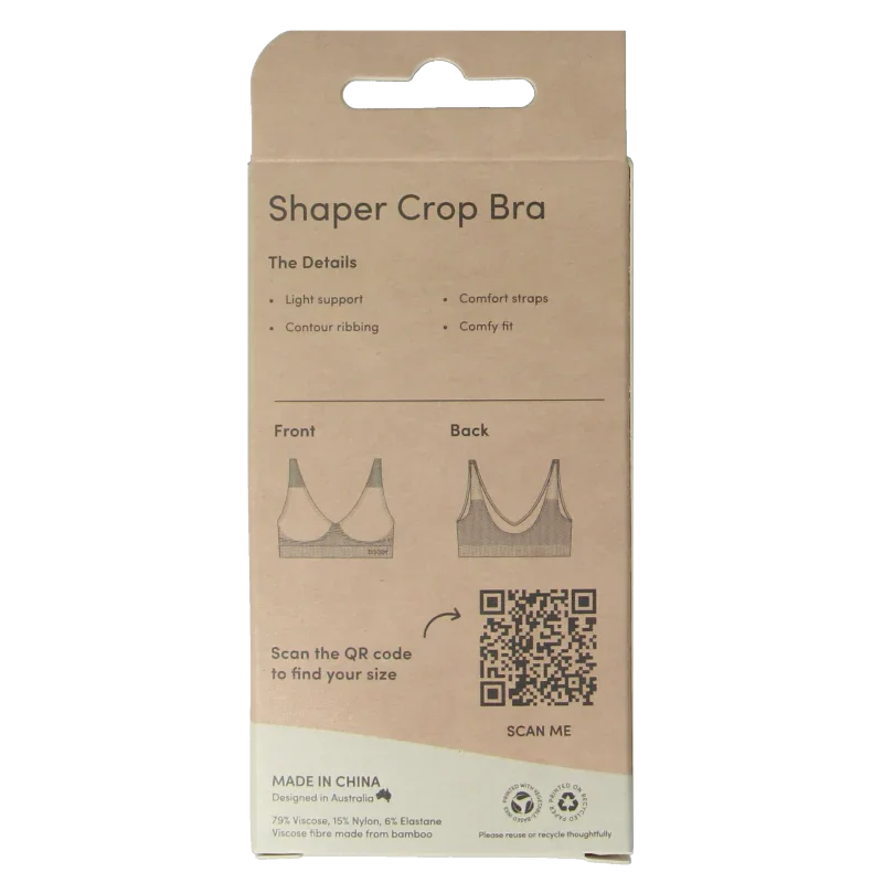 Boody  Shaper crop bh blush M 1 Stuks