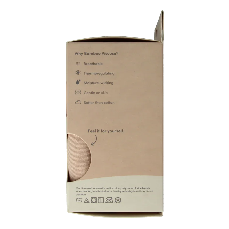 Boody  Padded shaper crop bh blush M 1 Stuks