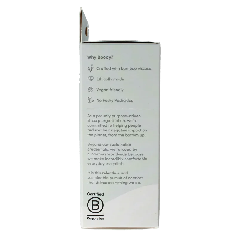 Boody  Tank top wit S 1 Stuks