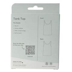 Boody  Tank top wit S 1 Stuks