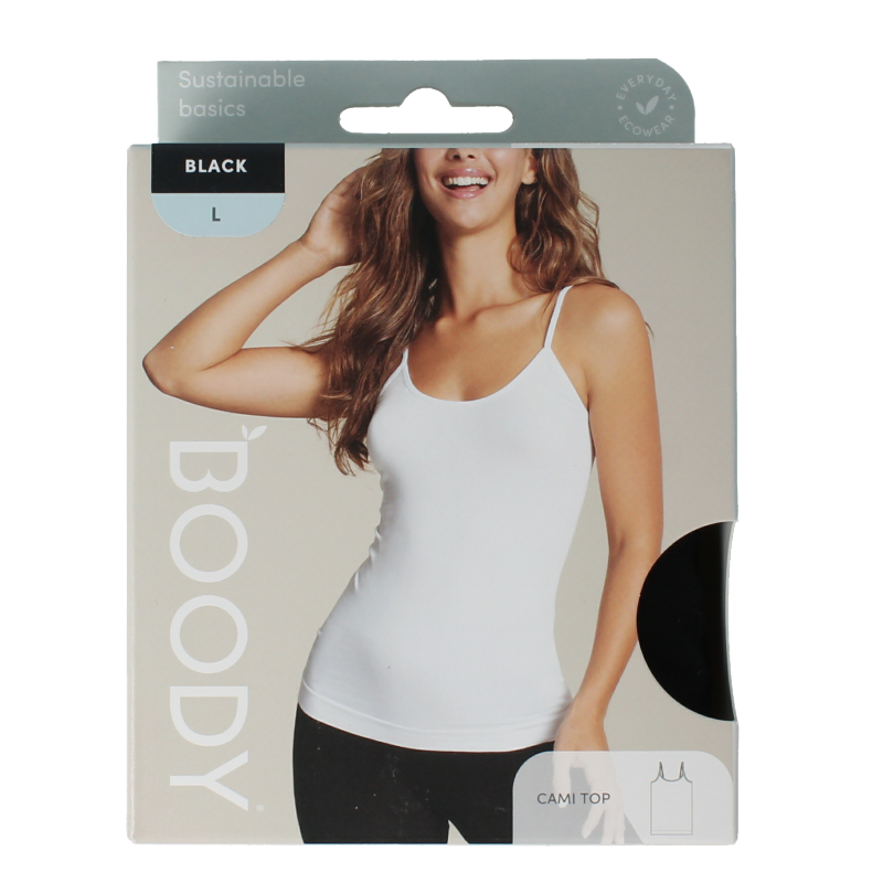 Boody  Cami top zwart large 1 Stuks