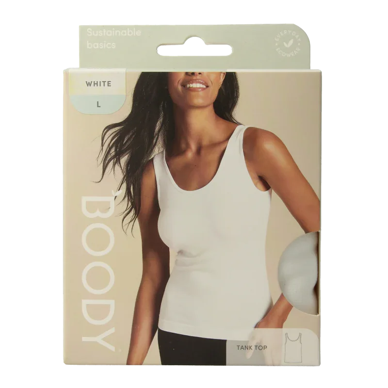 Boody  Tank top wit L 1 Stuks