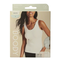 Boody  Tank top wit L 1 Stuks