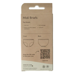 Boody  Midi heupslip blush L 1 Stuks