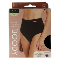 Boody  Menstruatieondergoed tailleslip zwart licht/norm M 1 Stuks