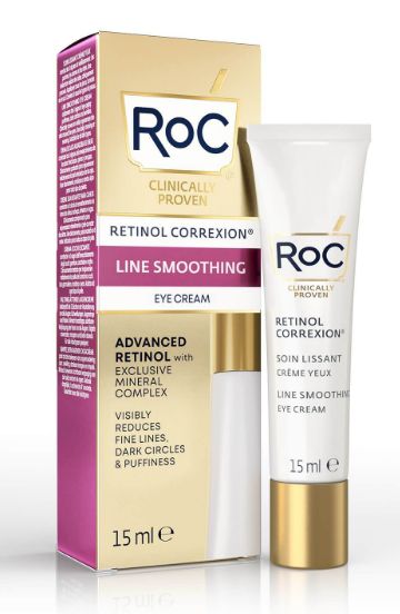 ROC Retinol correxion line smoothing eye cream 15 Milliliter