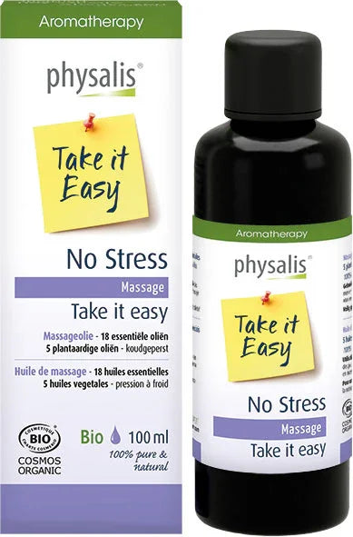 Physalis Massageolie no stress bio 100 Milliliter