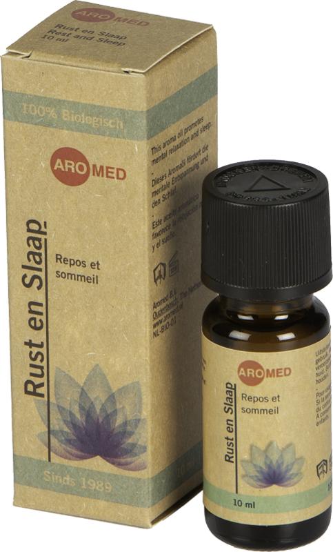 Aromed Lotus rust en slaap olie bio 10 Milliliter