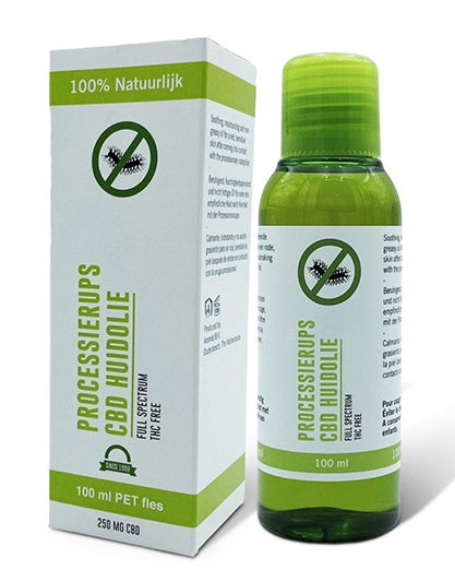 CannaCans CBD Huidolie processierups 100 Milliliter