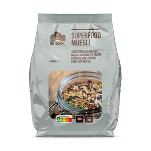Nutribel Muesli d'avoine superfoods sans gluten bio 400 Gram
