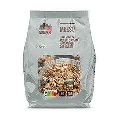 Nutribel Havermuesli glutenvrij bio 400.00 Gram