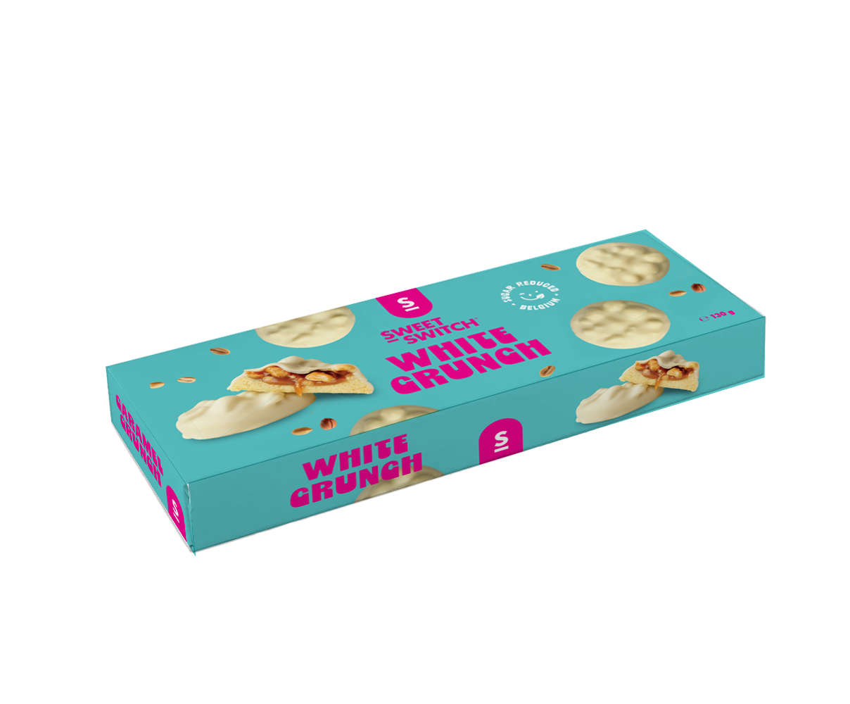 SWEET-SWITCH White crunch 130.00 Gram