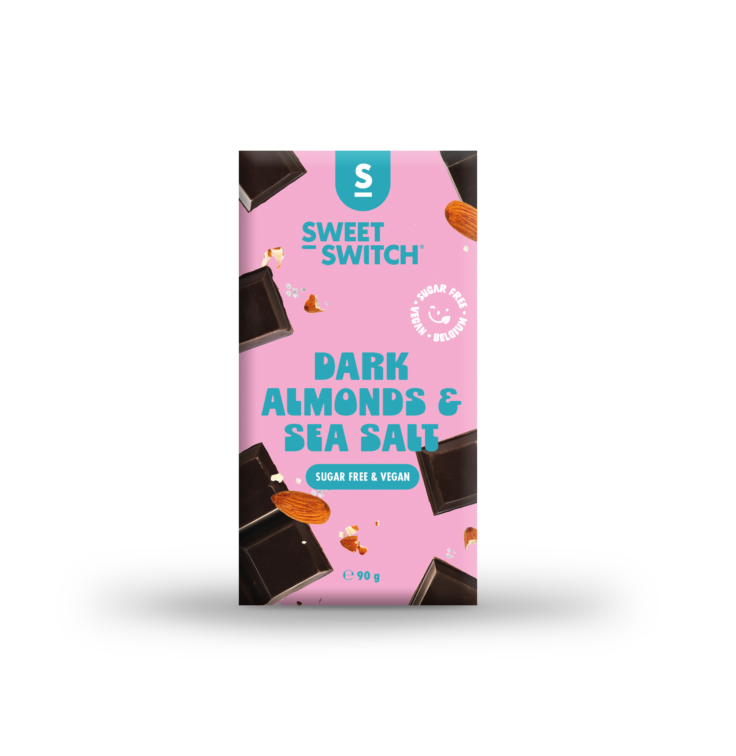 SWEET-SWITCH Dark almonds & sea salt 90.00 Gram