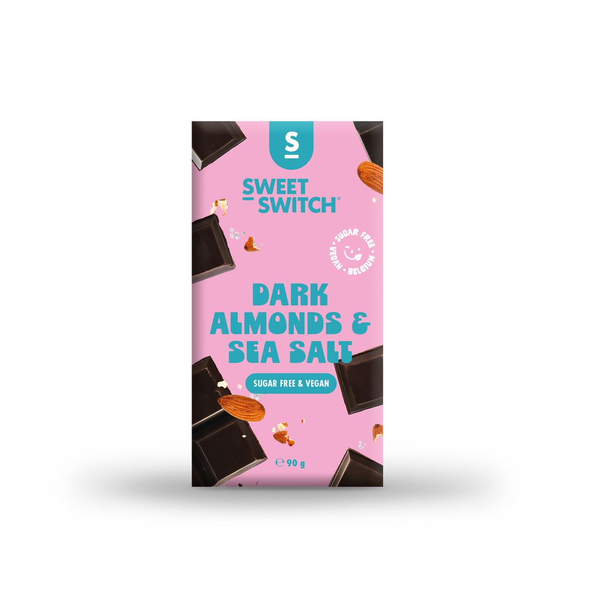 SWEET-SWITCH Dark almonds & sea salt 90.00 Gram