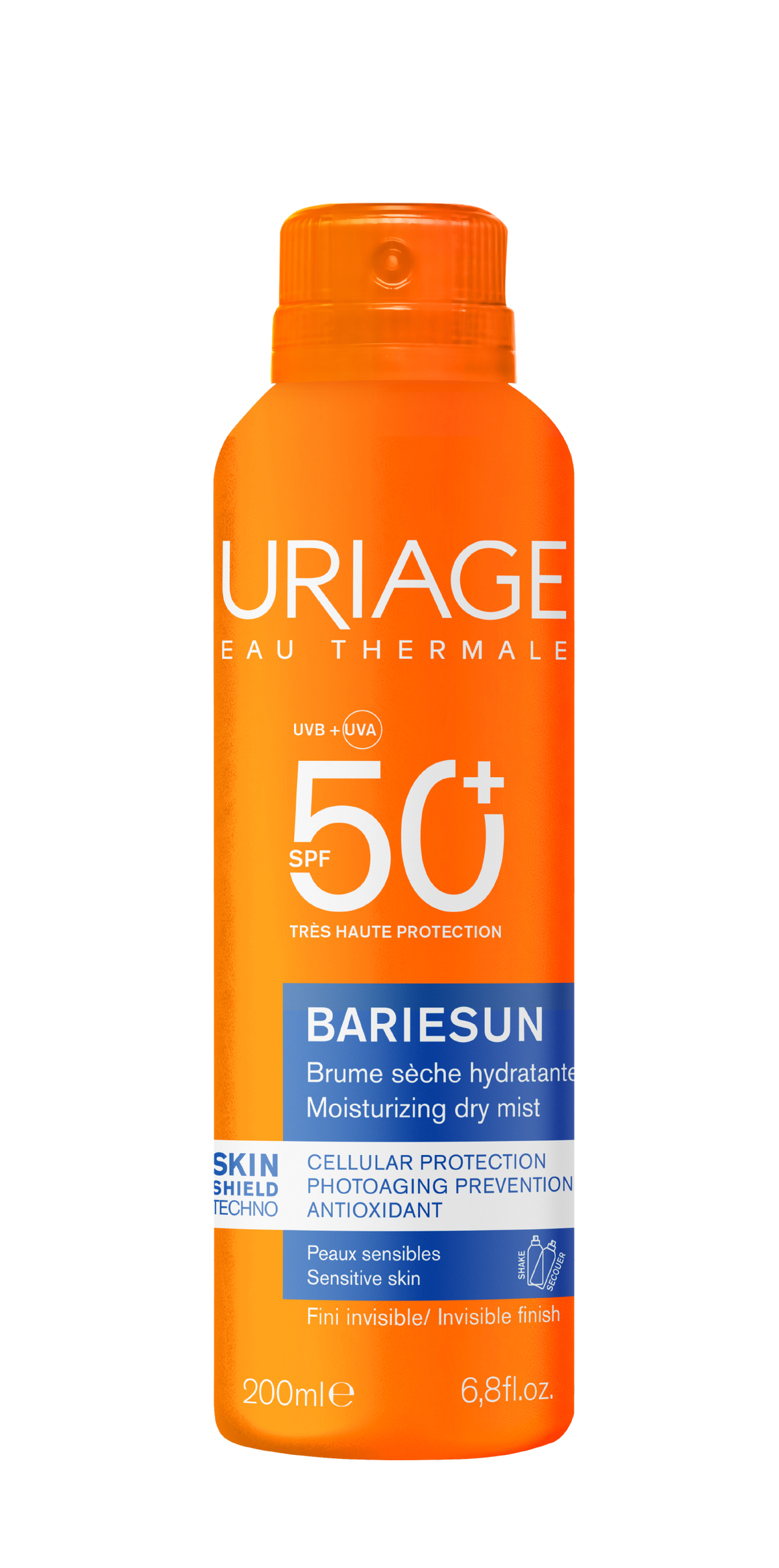 Uriage Bariesun SPF50+ dry mist 200.00 Milliliter