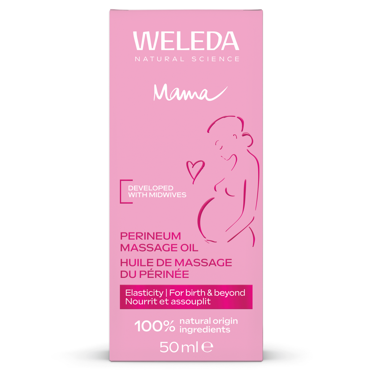 Weleda Mama perineum massageolie 50.00 Milliliter