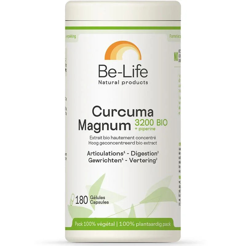 Be-Life Curcuma magnum 3200 & piperine bio 180 Softgels