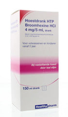 Healthypharm Hoestdrank broomhexine HCI 4mg/5ml 150 Milliliter