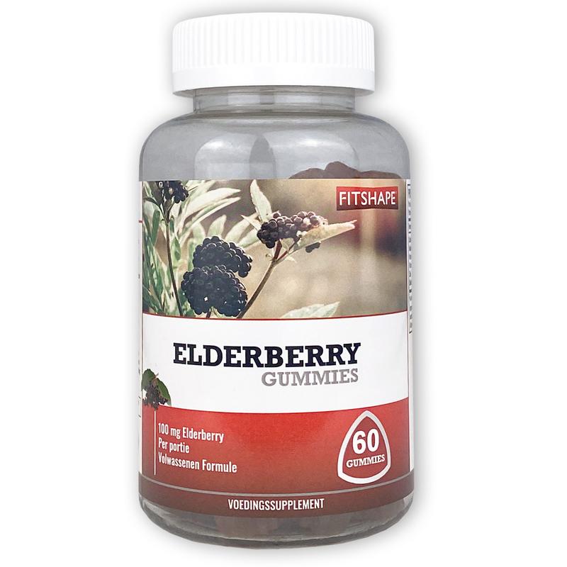 Fitshape Elderberry 60.00 Gummies