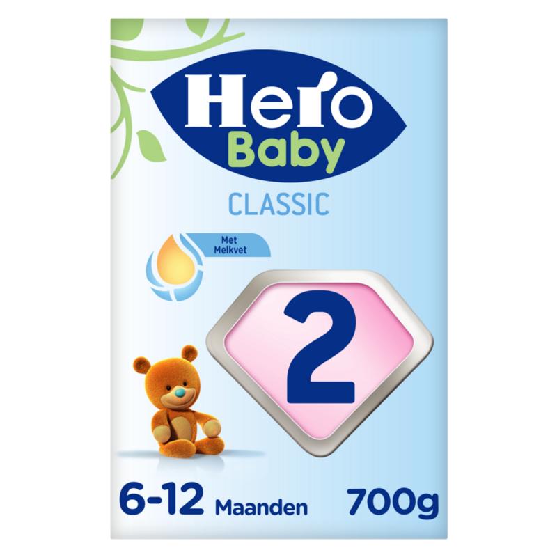 Hero Nutrasense opvolgmelk 2 (6-12mnd) 700.00 Gram