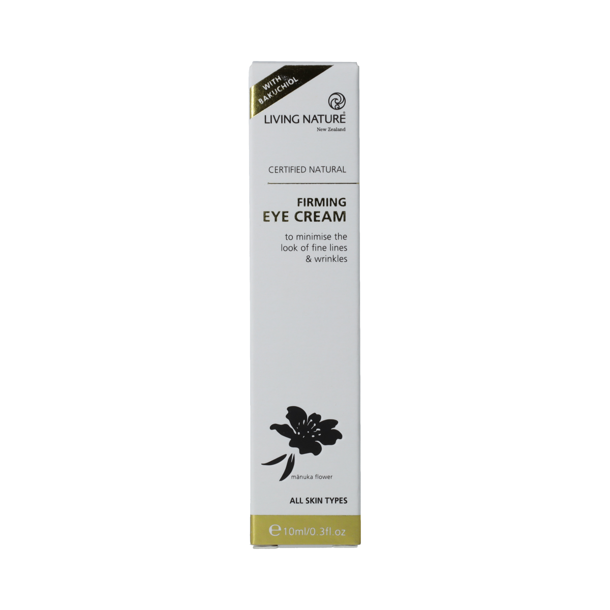 Living Nature Oogcreme verstevigend 10.00 Milliliter