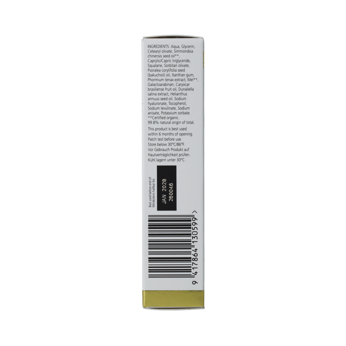 Living Nature Oogcreme verstevigend 10.00 Milliliter