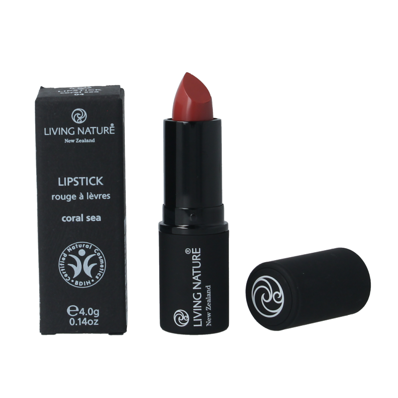 Living Nature Lippenstift coral sea 4 Gram