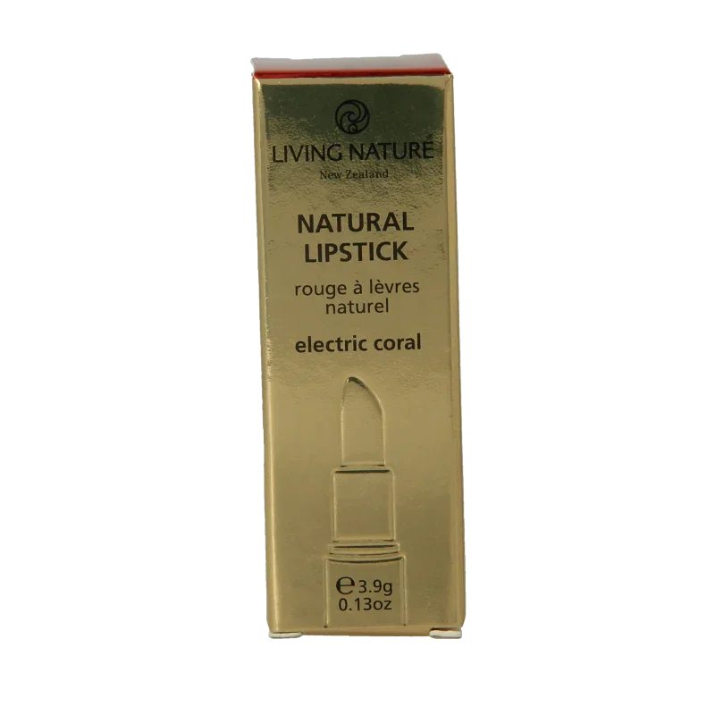 Living Nature Lippenstift electric coral 3.9 Gram