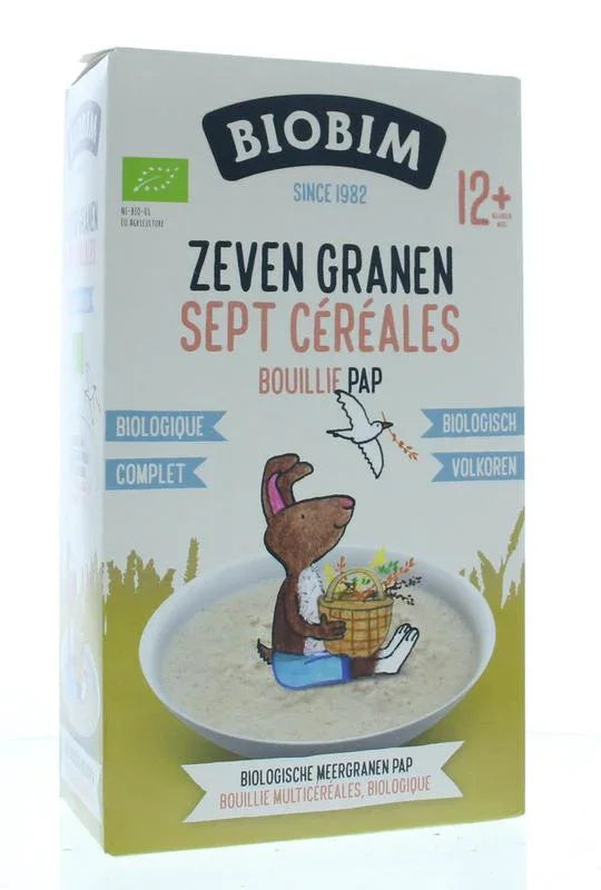 Biobim 7 Granenpap 12+ maanden bio 250 Gram