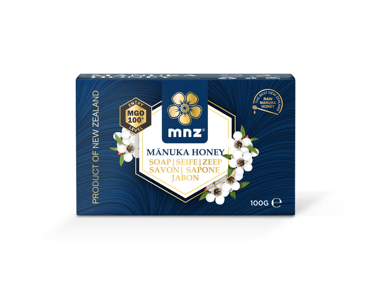 MNZ (Manuka New Zealand) Manuka Honing MGO 100+ zeep 100.00 Gram