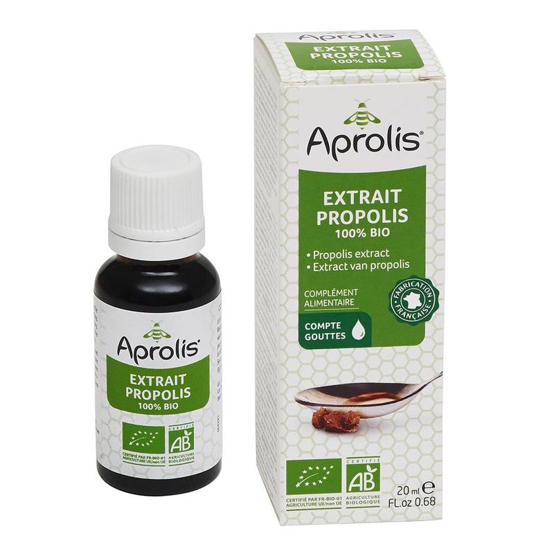 Aprolis Propolis extract 100% biologisch 20 Milliliter
