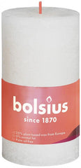 Bolsius Rustiekkaars shine 100/50 soft pearl 1.00 Stuks
