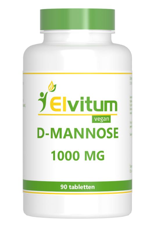 Elvitum  D-Mannose 1000mg 90 Tabletten