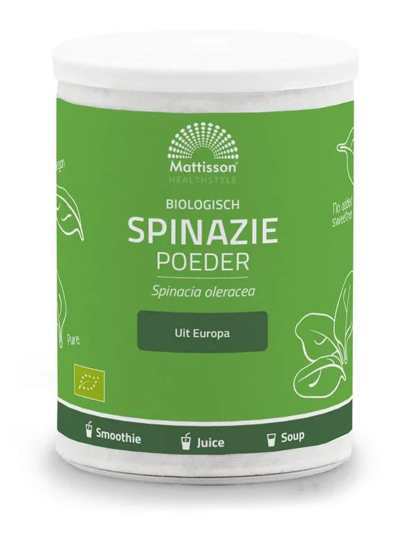Mattisson Spinazie poeder bio 125 Gram