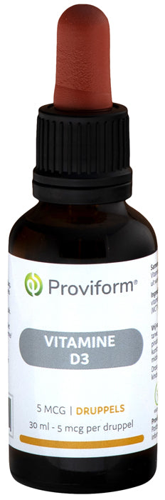 Proviform Vitamine D3 5mcg druppels 30 Milliliter