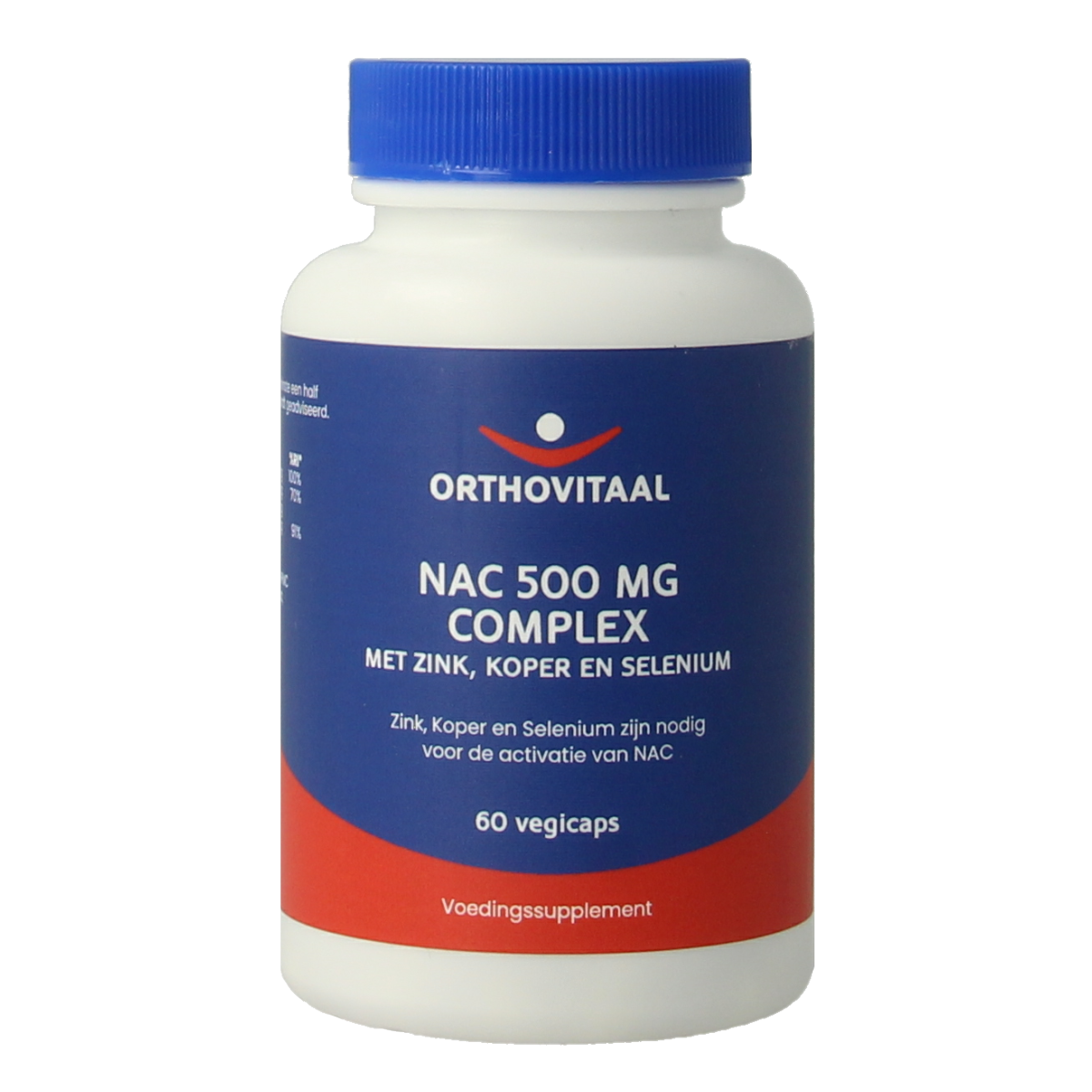 OrthoVitaal NAC 500mg complex 60.00 Vegetarische capsules